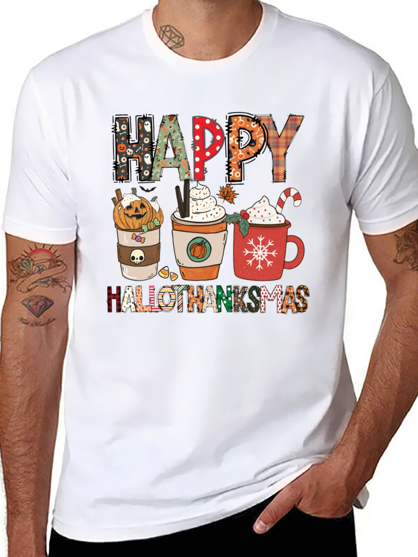Happy Hallothanksmas T-Shirt