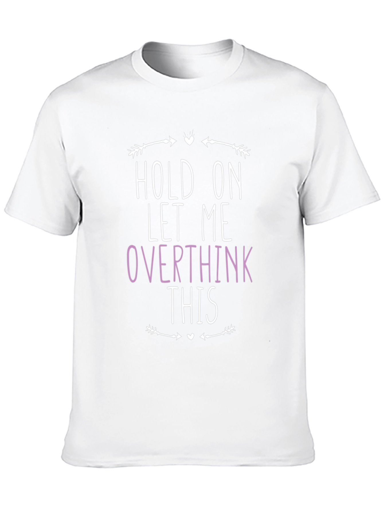 Overthink This Graphic Tee - Trendy Casual Shirt