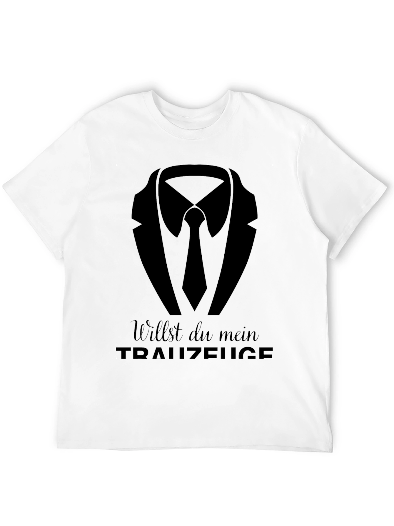 Groomsman Proposal T-Shirt - Willst du mein Trauzeuge