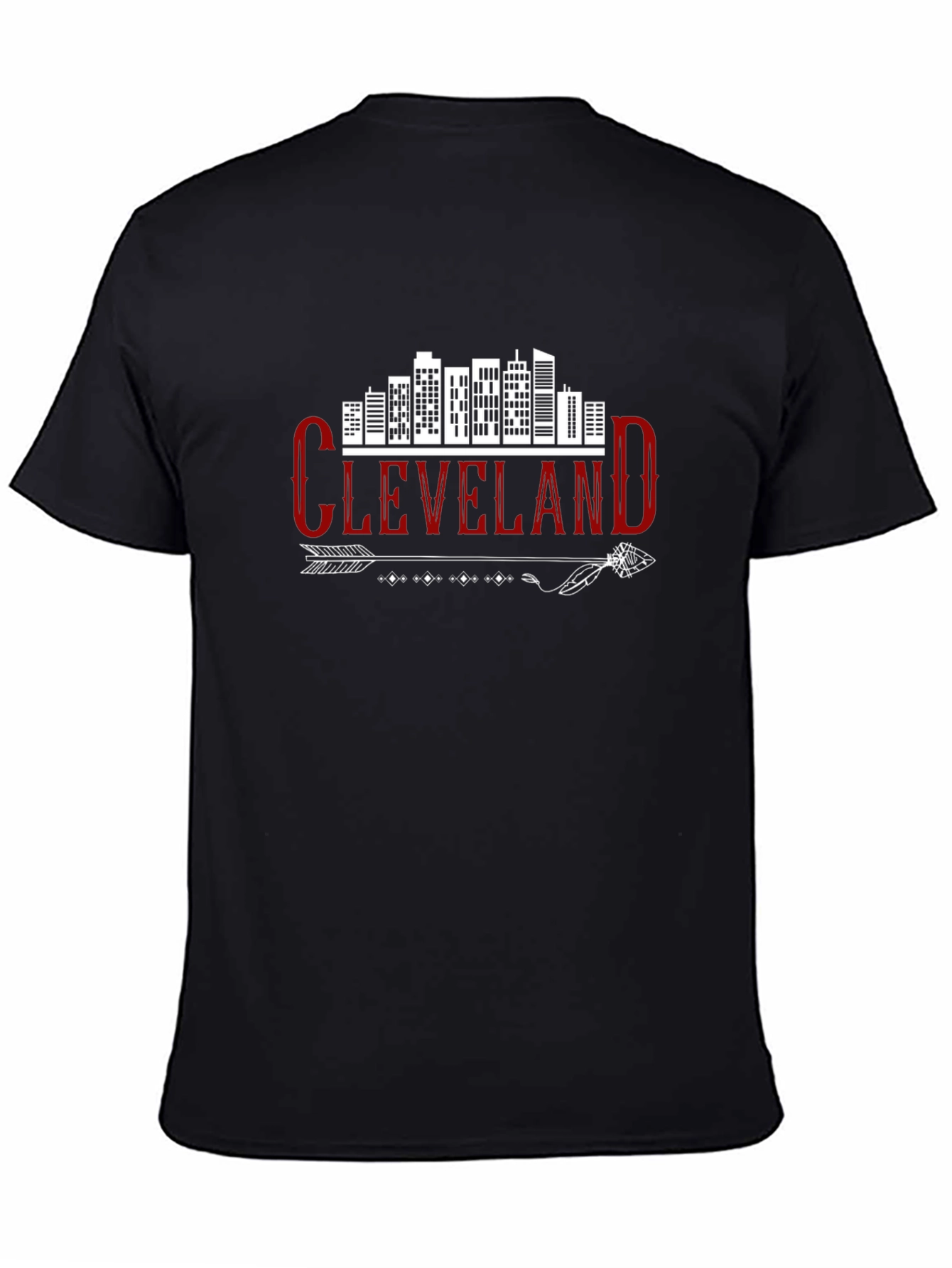 Cleveland Skyline Arrow Graphic Tee - Urban Style Shirt