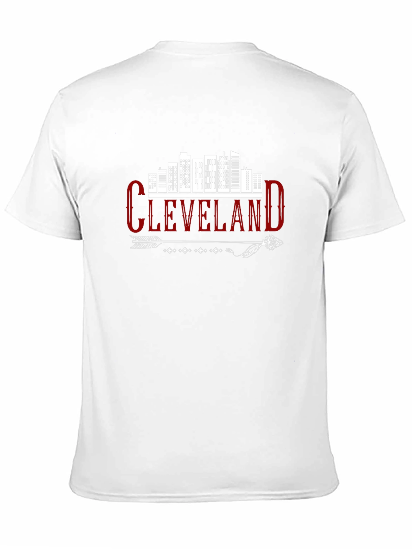 Cleveland Skyline Arrow Graphic Tee - Urban Style Shirt