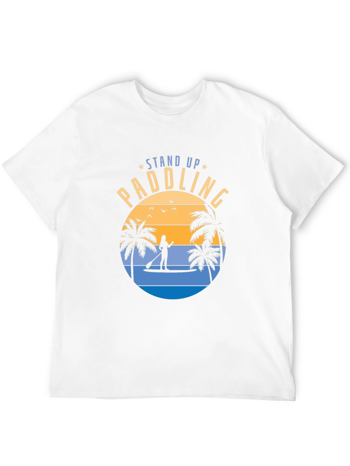 Stand Up Paddling Graphic T-Shirt