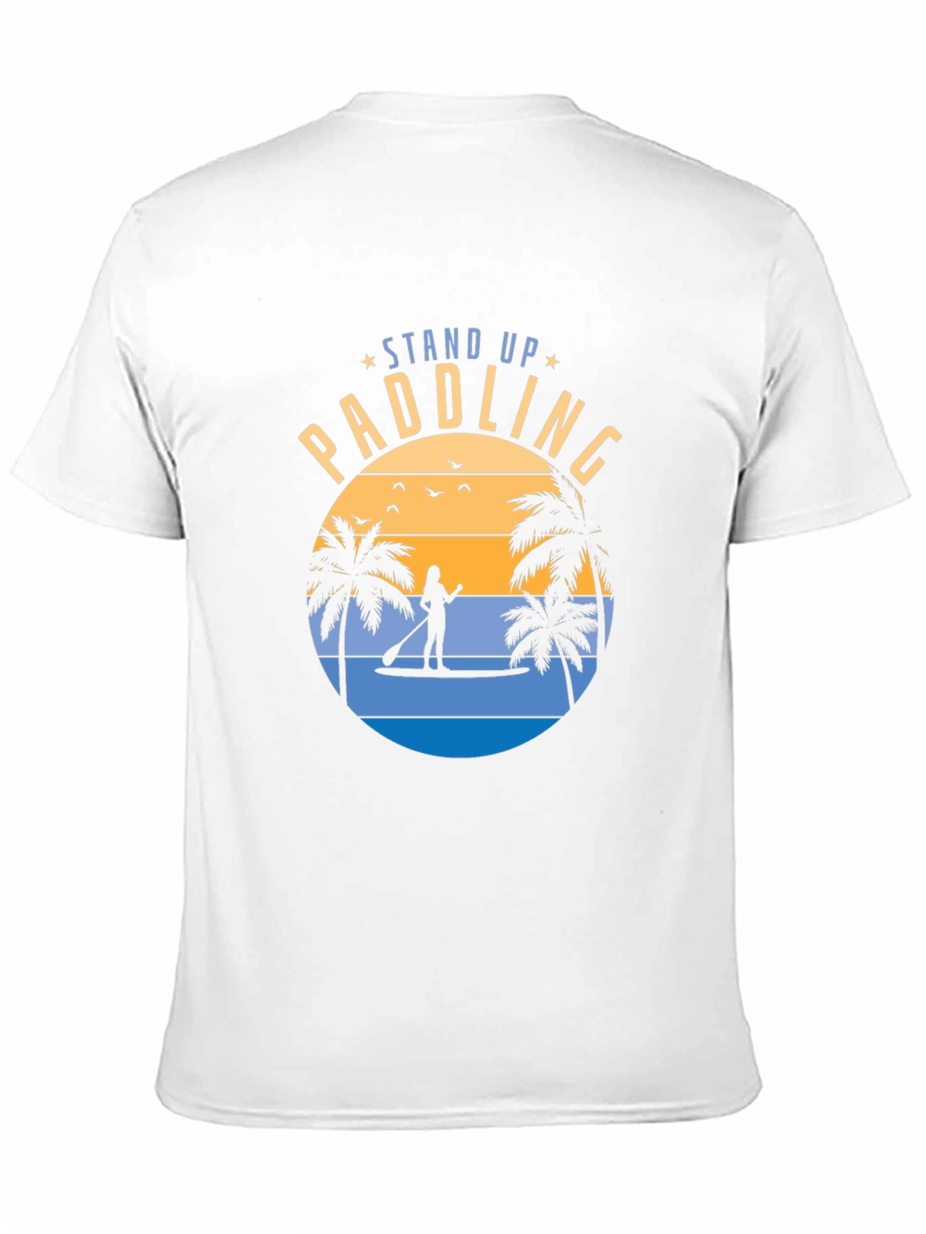 Stand Up Paddling Graphic T-Shirt