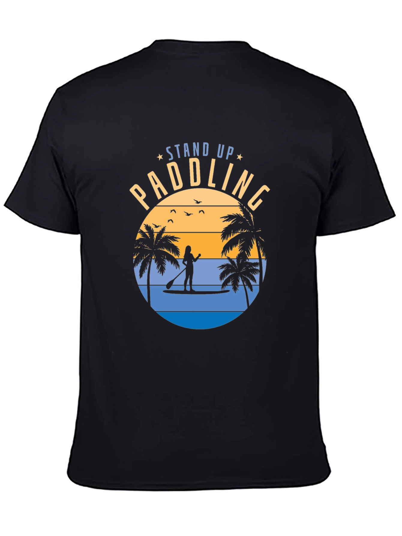Stand Up Paddling Graphic T-Shirt