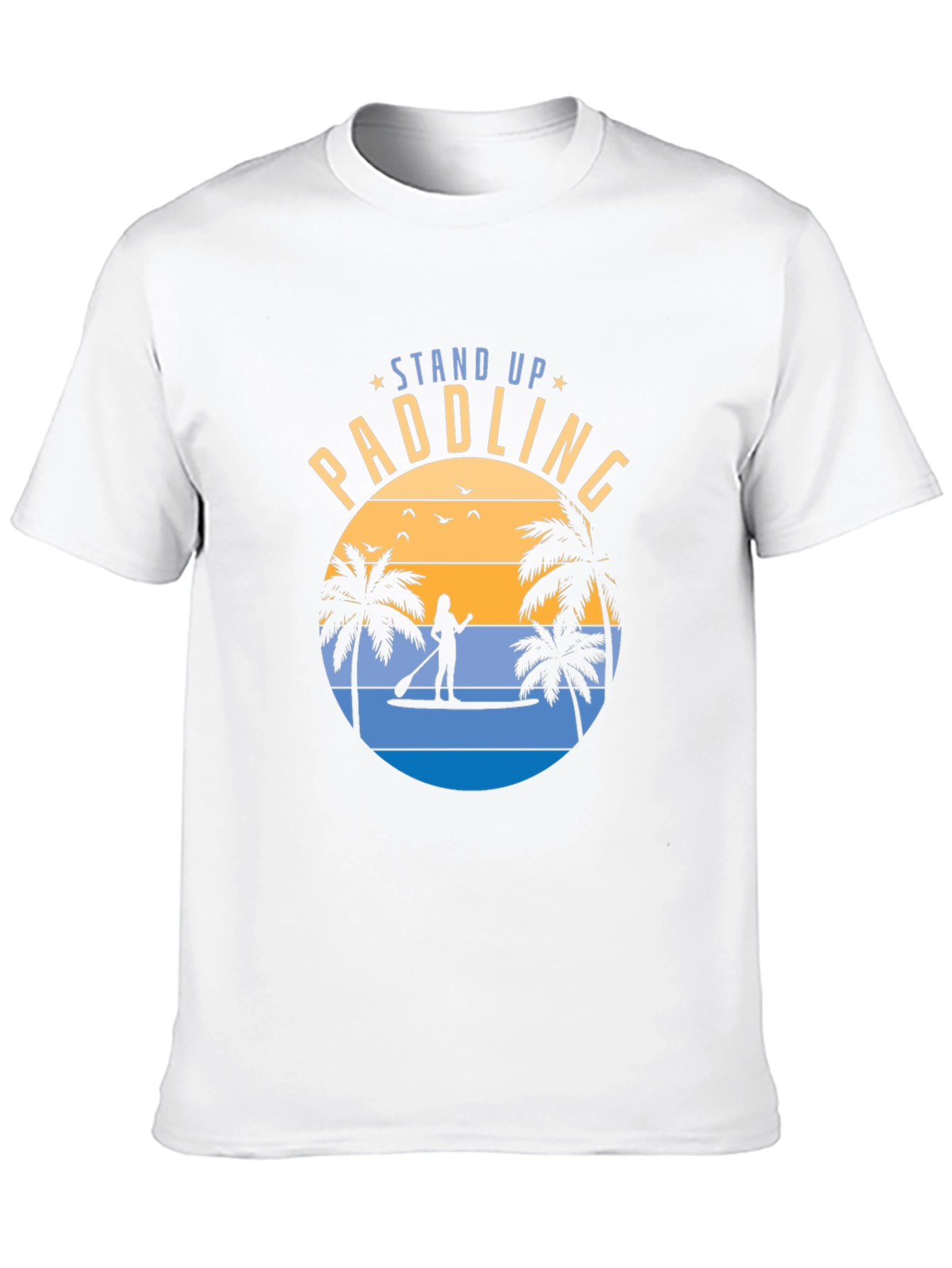 Stand Up Paddling Graphic T-Shirt