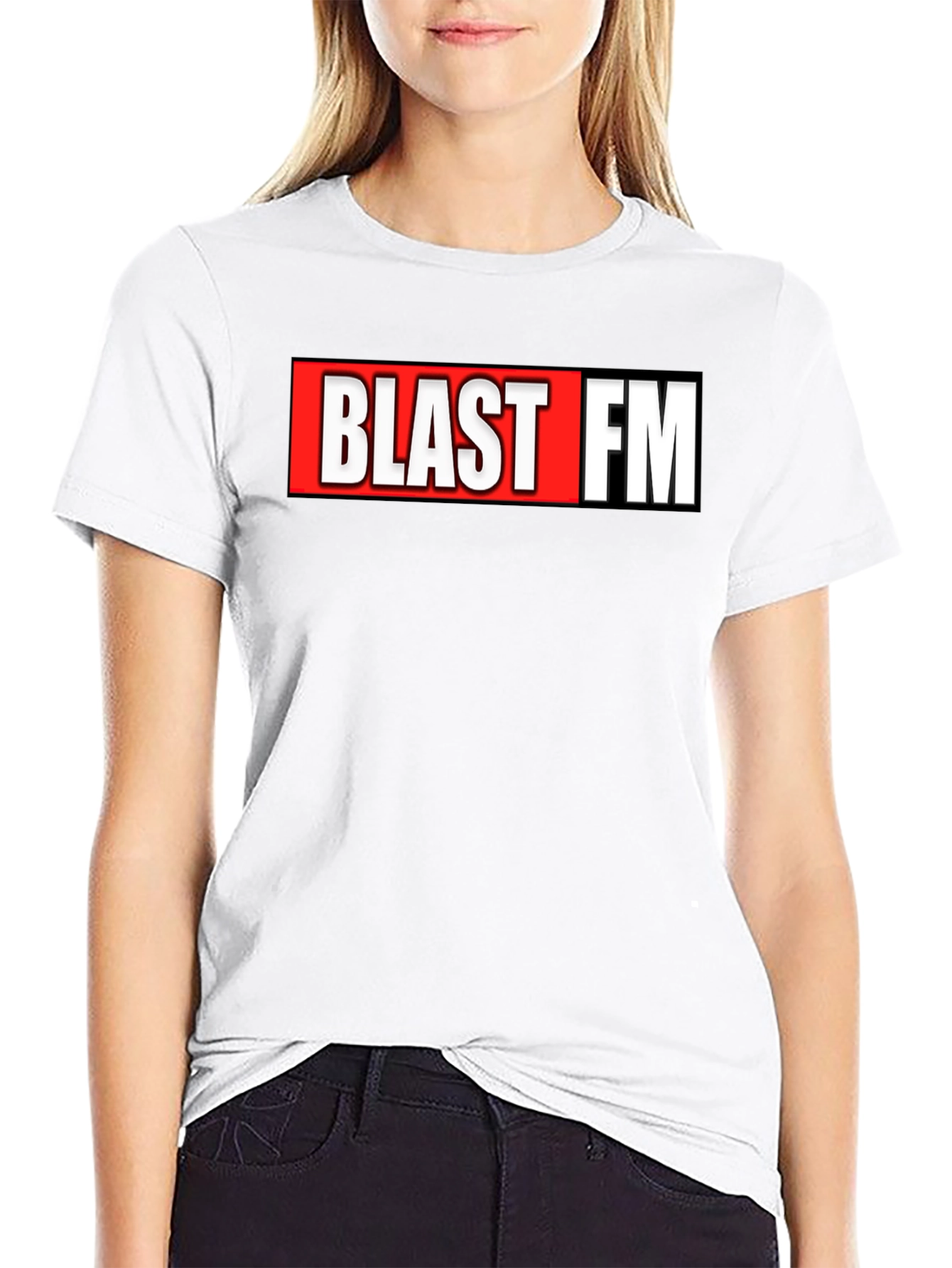 Blast FM Graphic T-Shirt - Bold Radio Style Tee