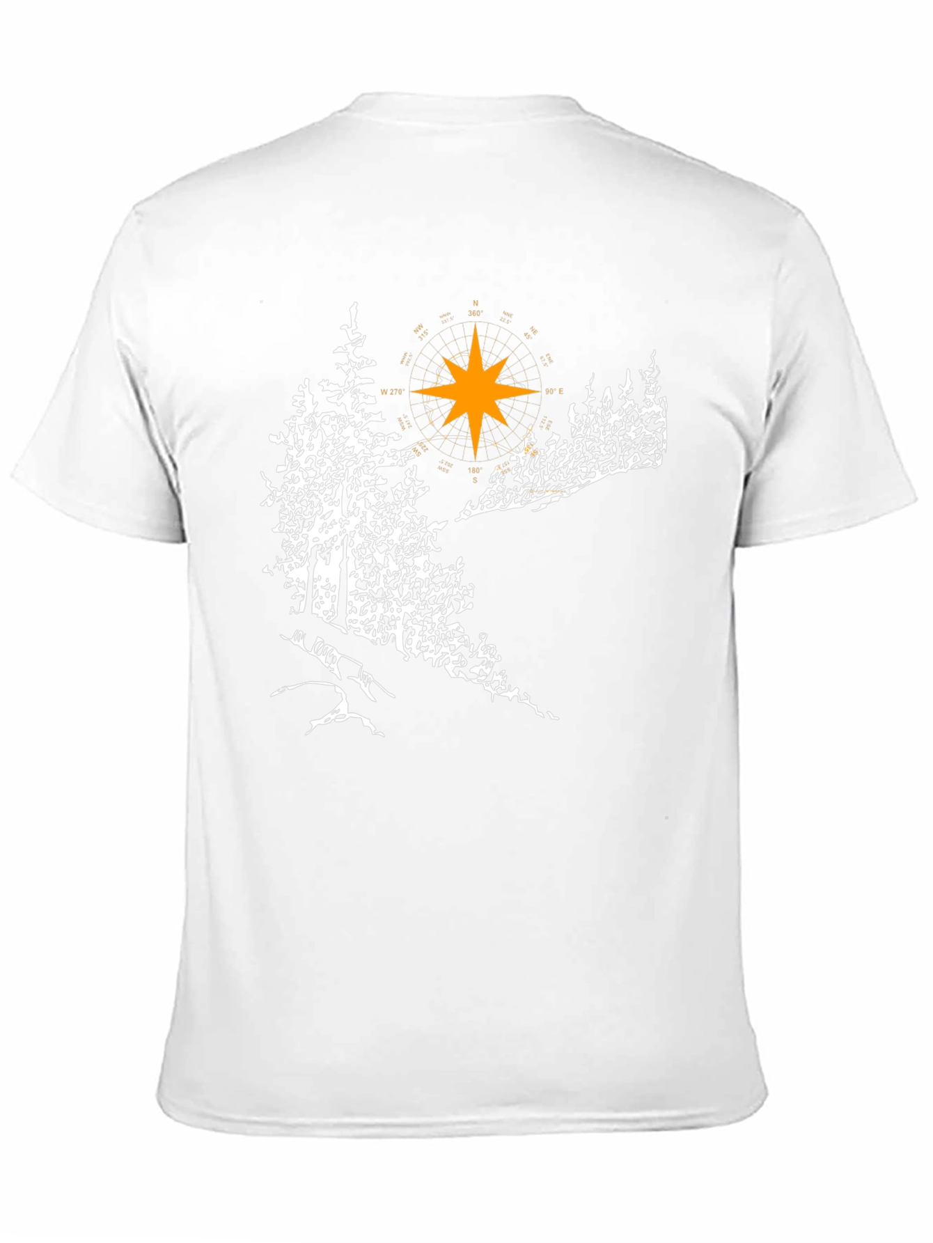 Nature Compass Black T-Shirt
