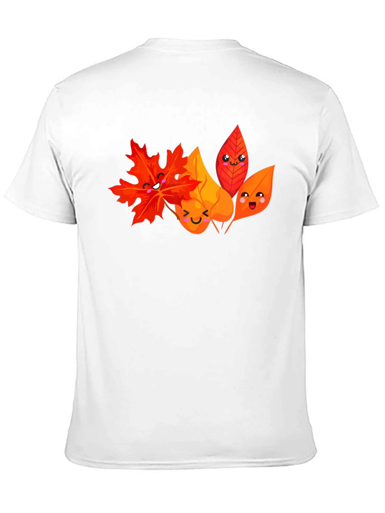 Fall Leaves Graphic Tee - Cute Autumn Shirt
