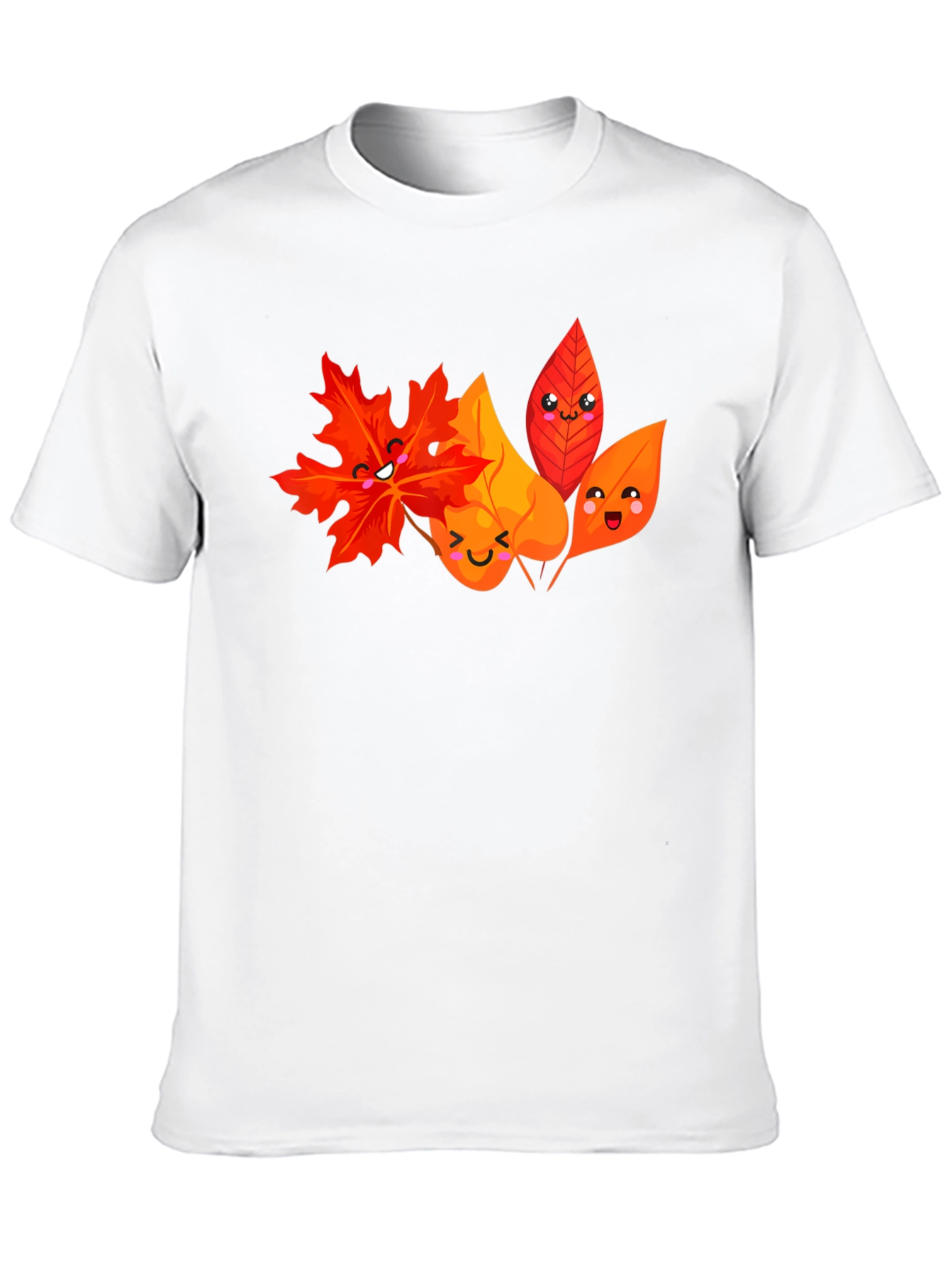 Fall Leaves Graphic Tee - Cute Autumn Shirt