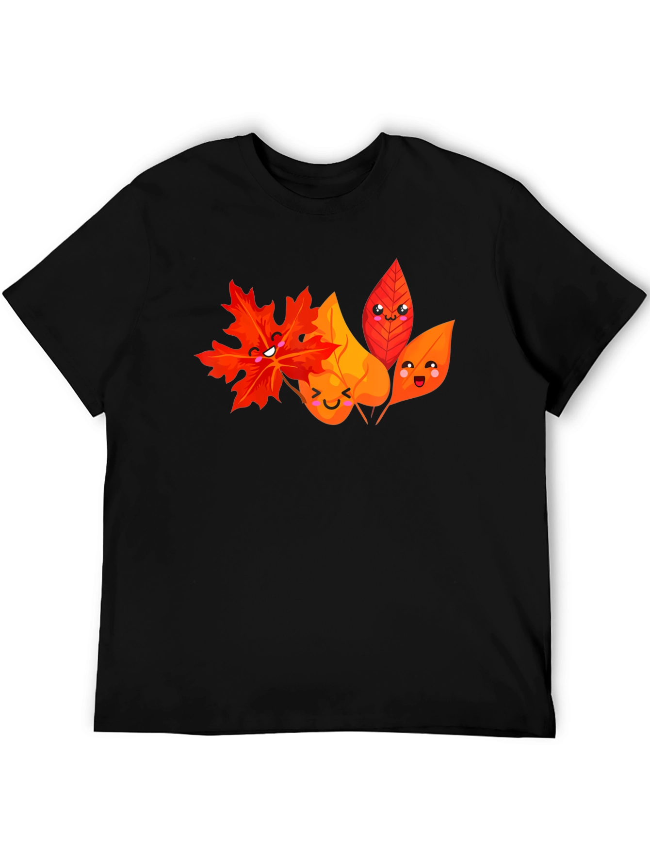 Fall Leaves Graphic Tee - Cute Autumn Shirt