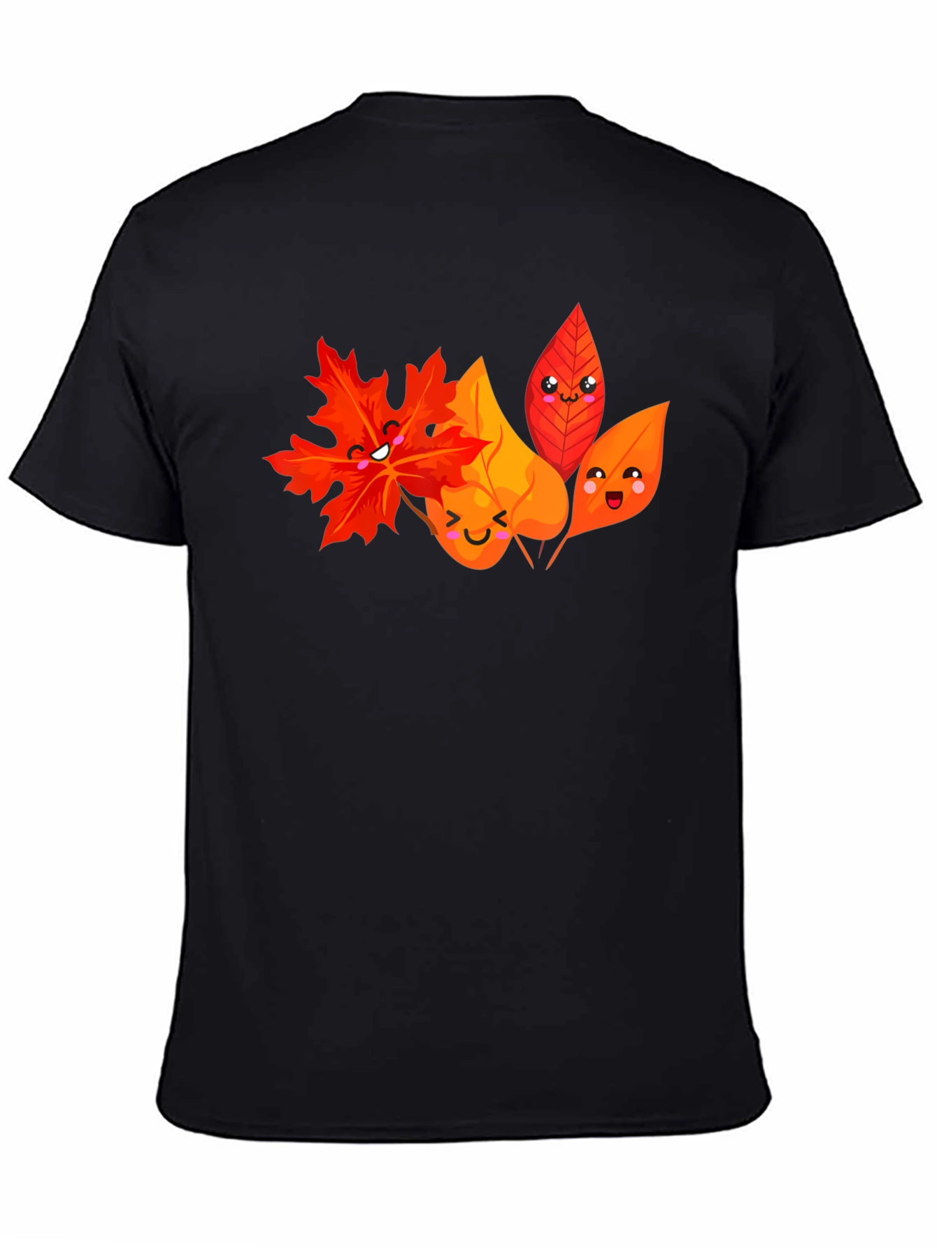 Fall Leaves Graphic Tee - Cute Autumn Shirt