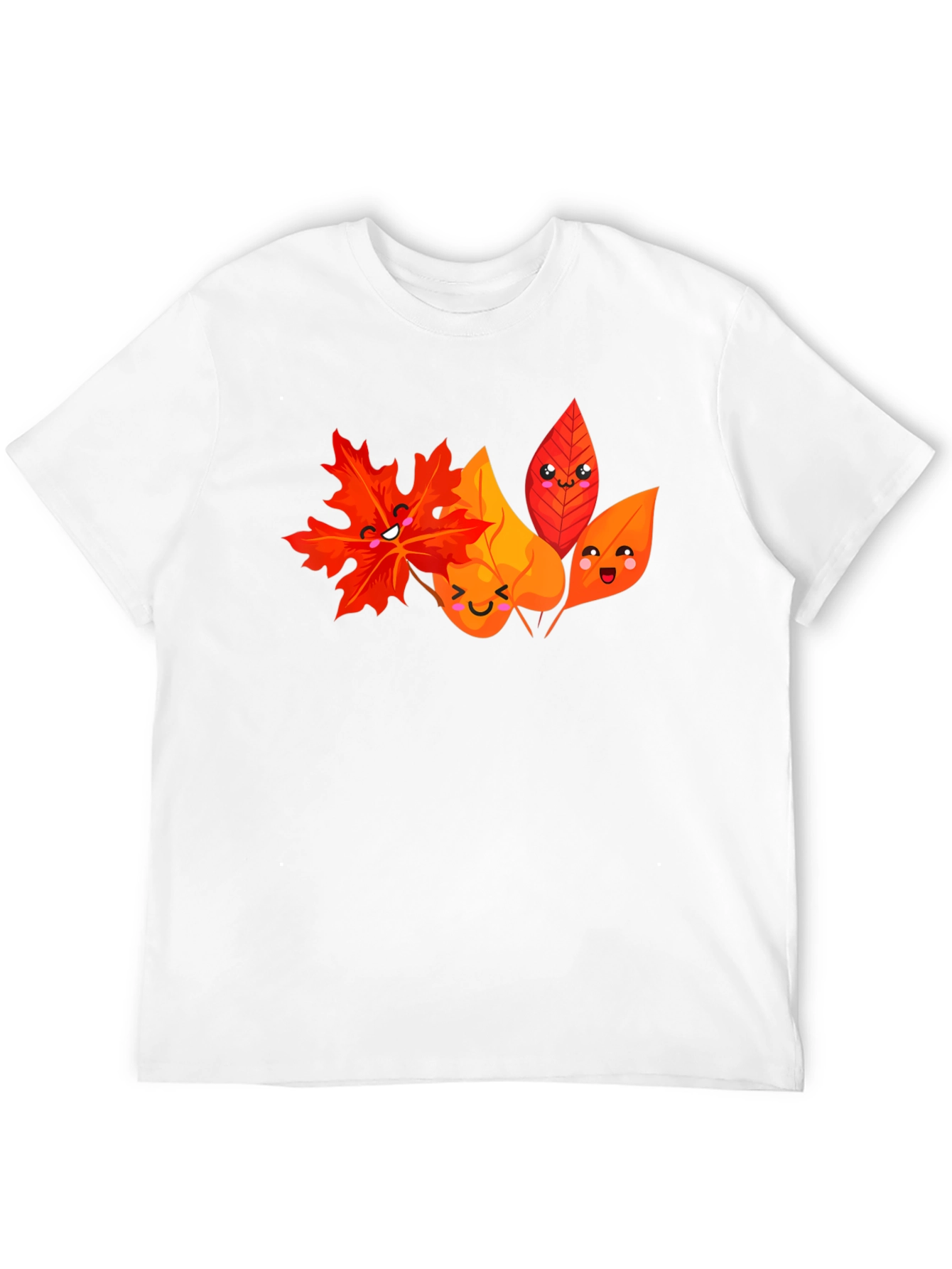Fall Leaves Graphic Tee - Cute Autumn Shirt