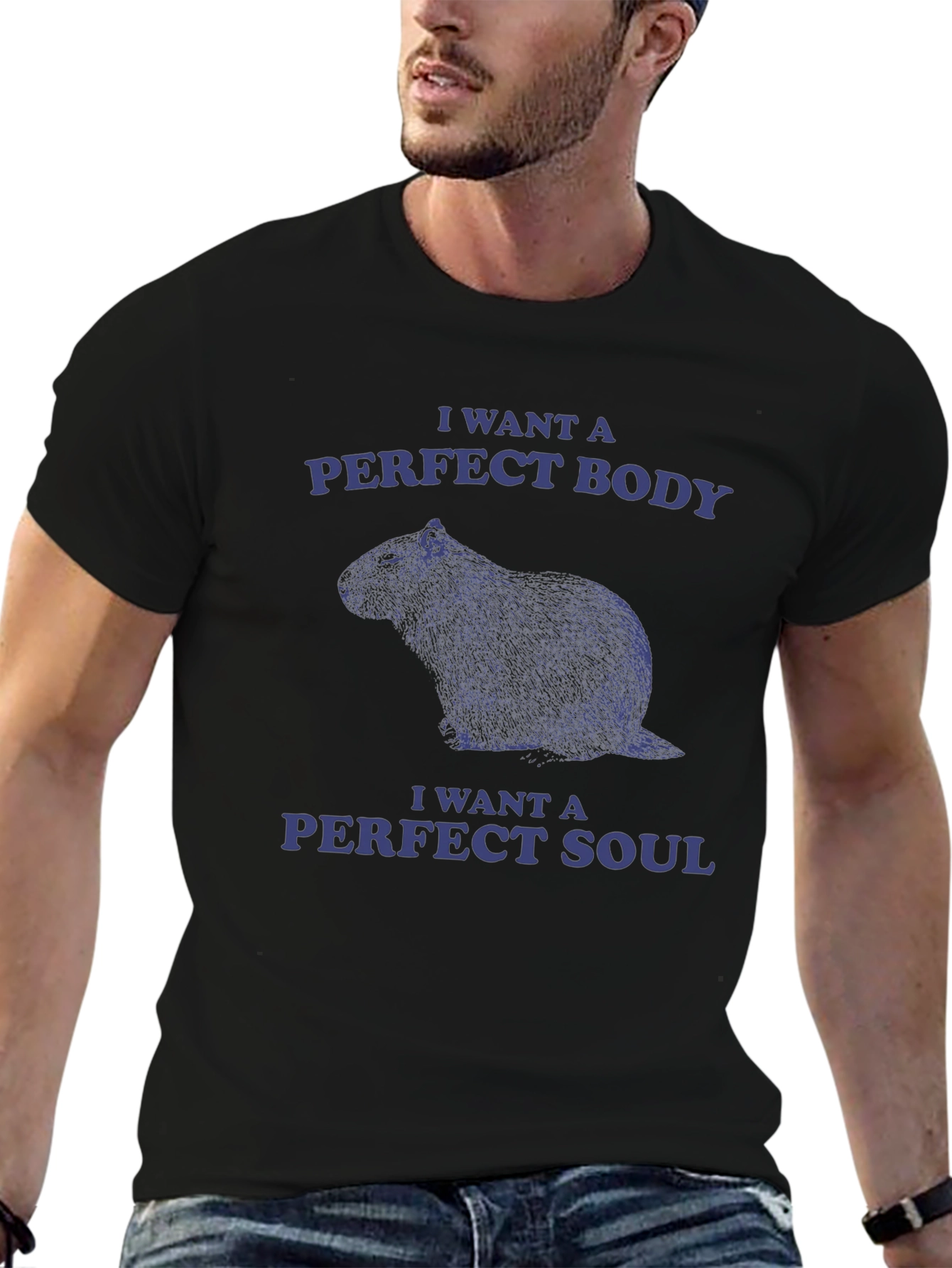 Perfect Body Perfect Soul Graphic T-Shirt