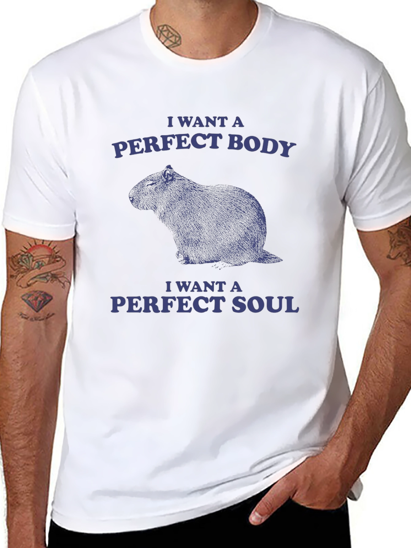 Perfect Body Perfect Soul Graphic T-Shirt