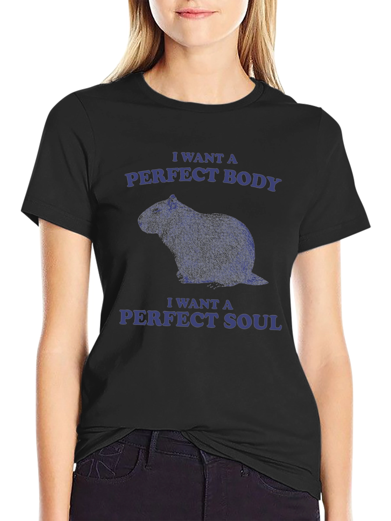 Perfect Body Perfect Soul Graphic T-Shirt