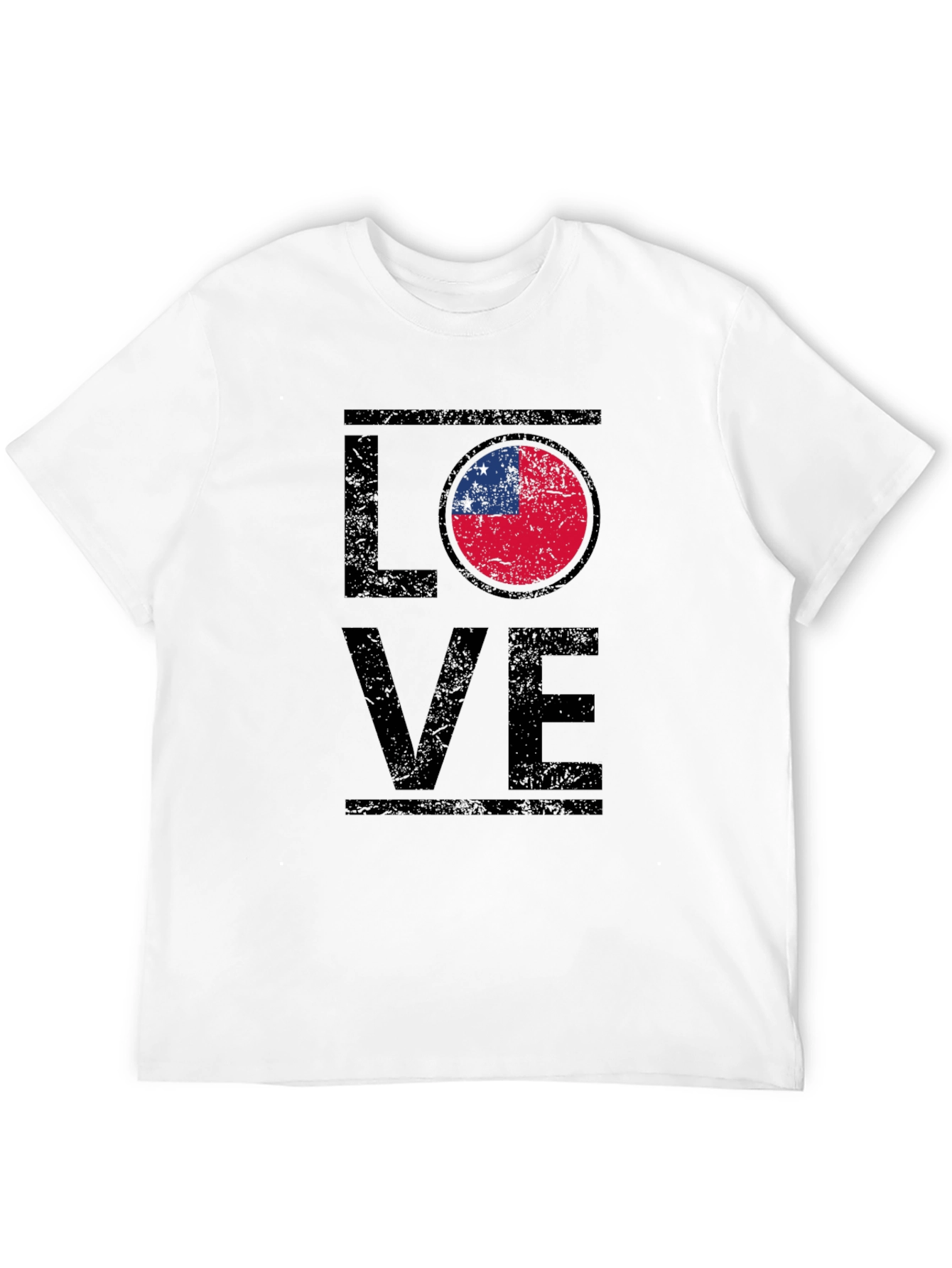 Samoa Flag Love T-Shirt