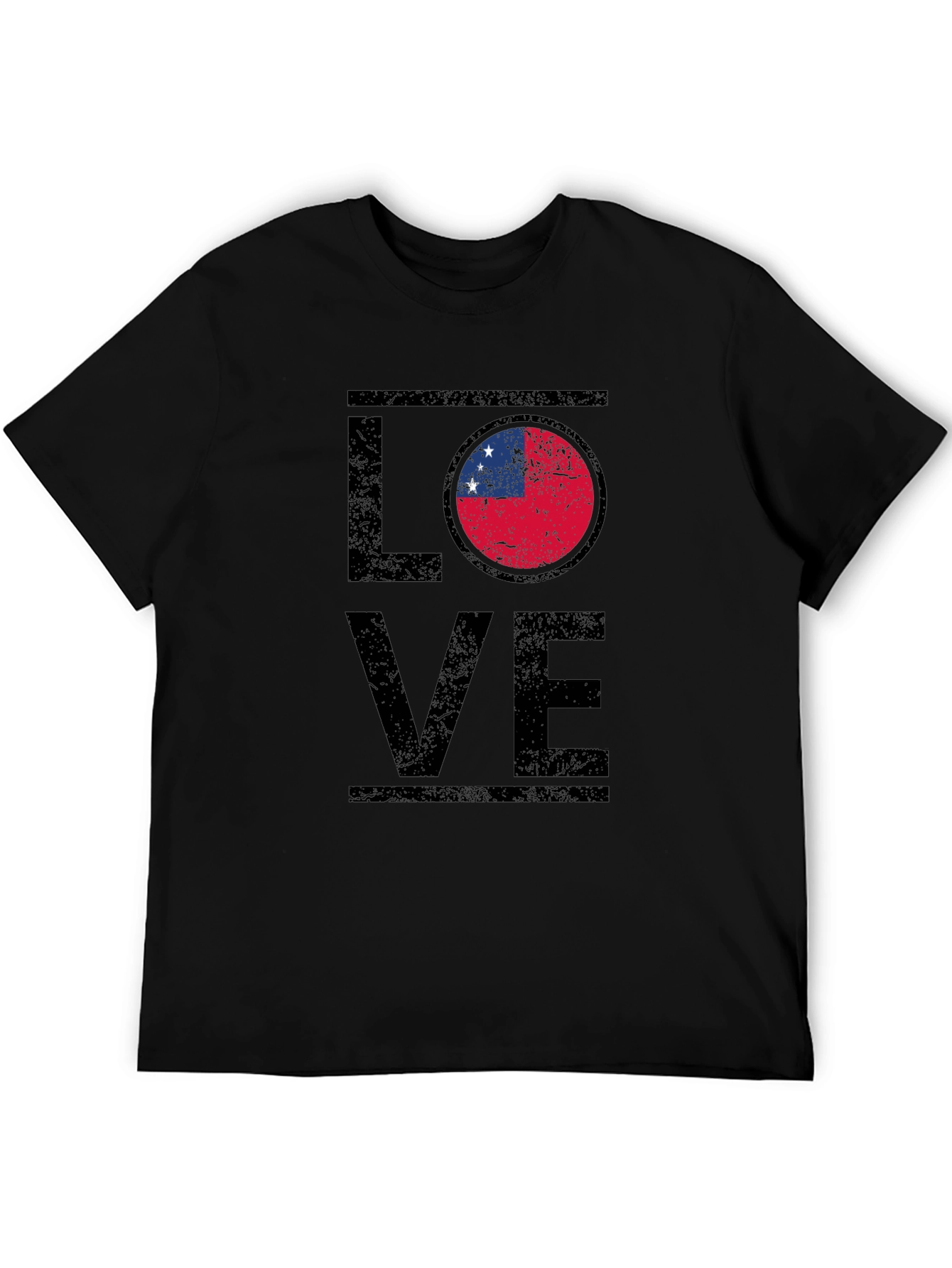 Samoa Flag Love T-Shirt
