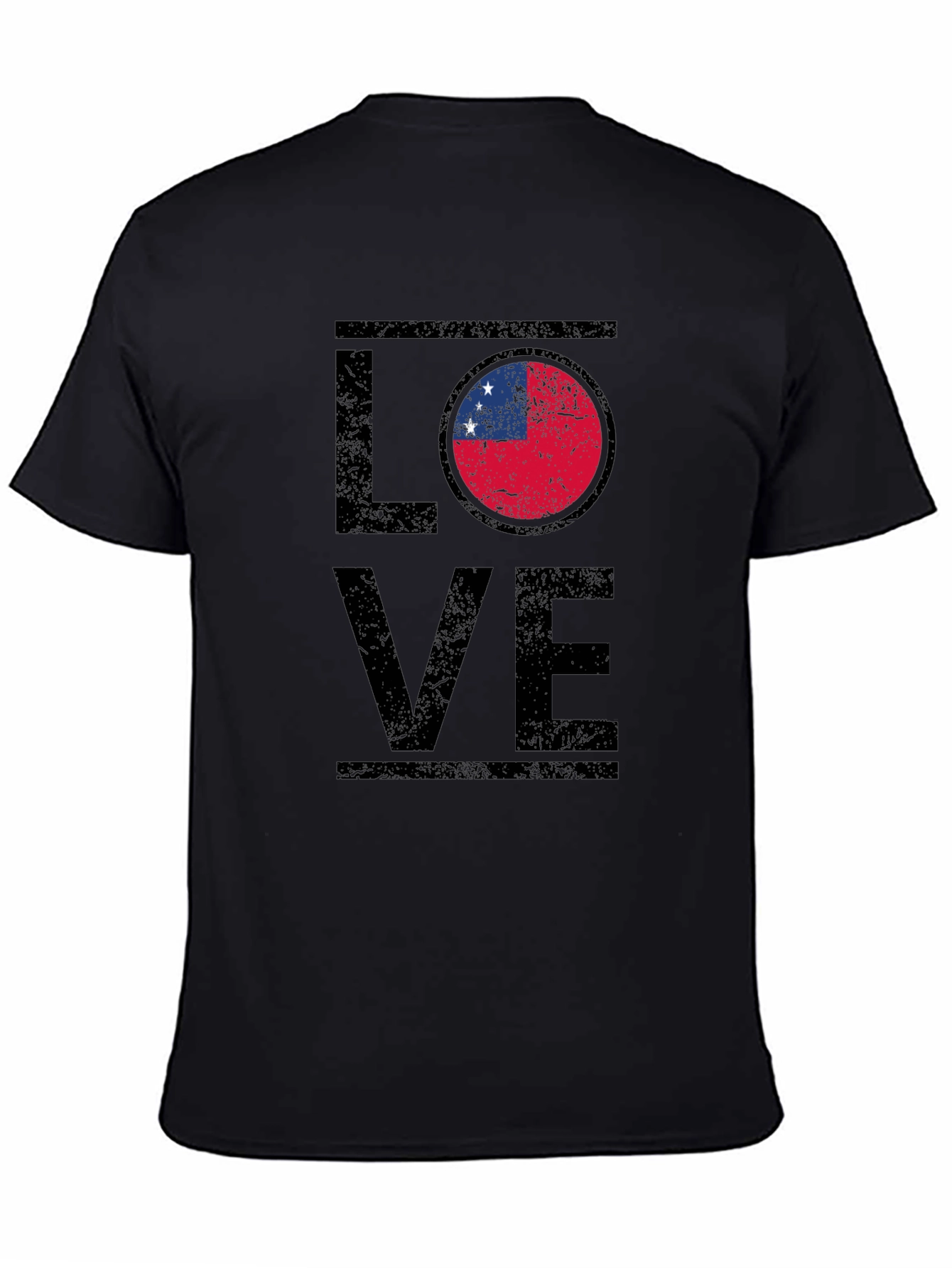 Samoa Flag Love T-Shirt