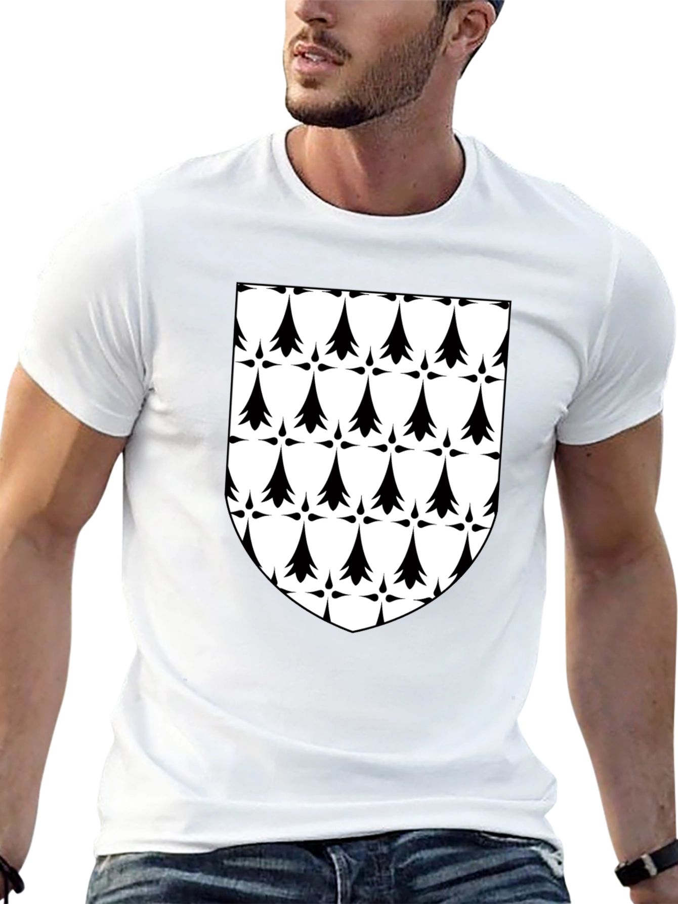 Breton Ermine T-Shirt - Black