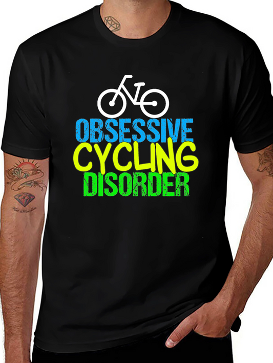 Obsessive Cycling Disorder Graphic T-Shirt