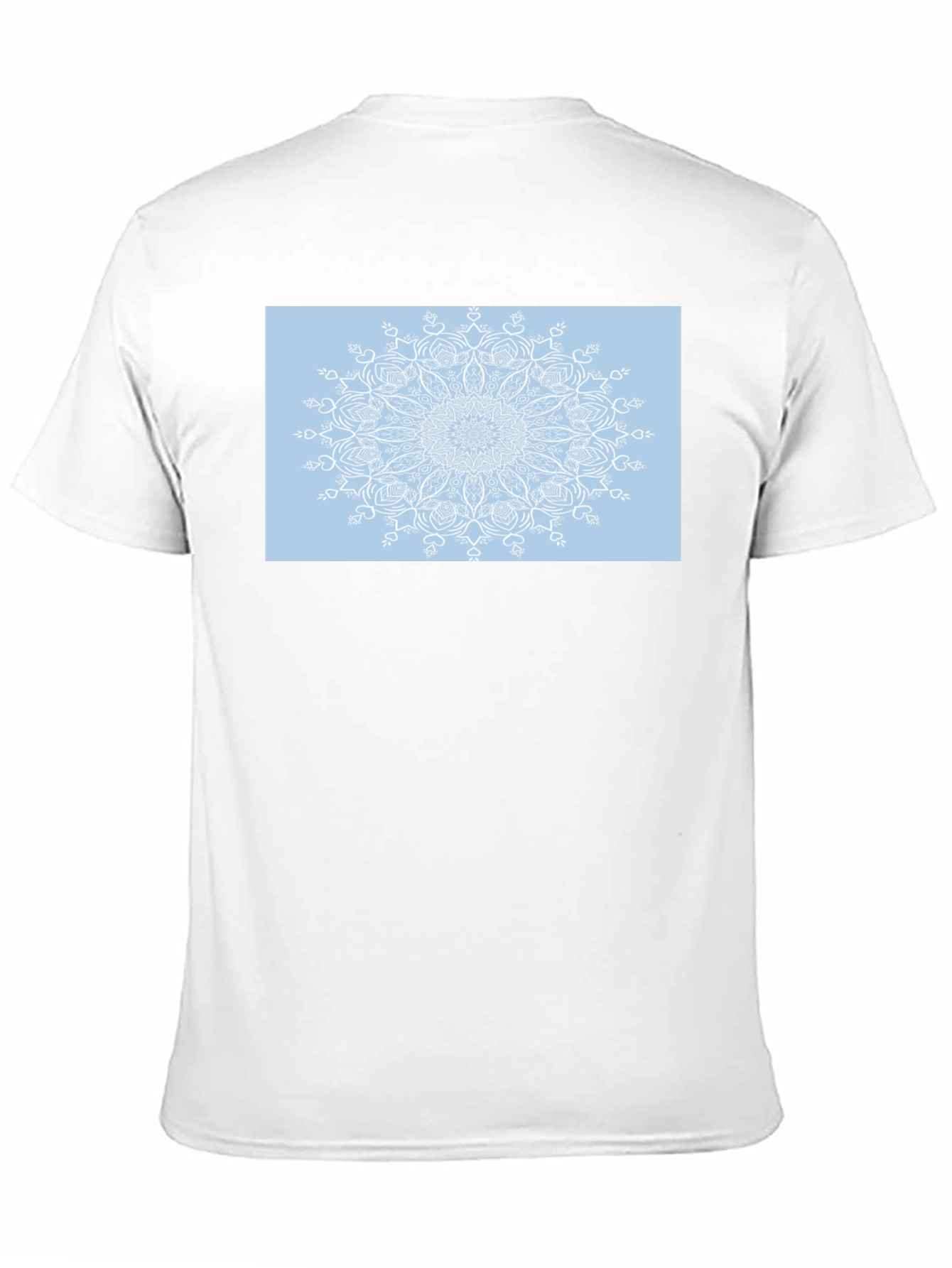 Mandala Graphic Print Black T-Shirt