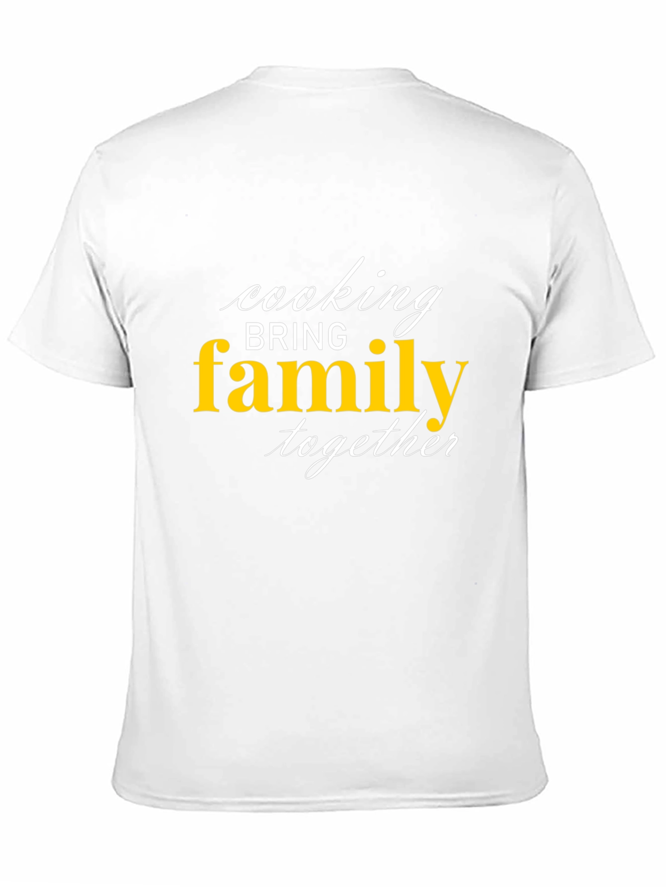 Cooking Brings Family Together Graphic Tee