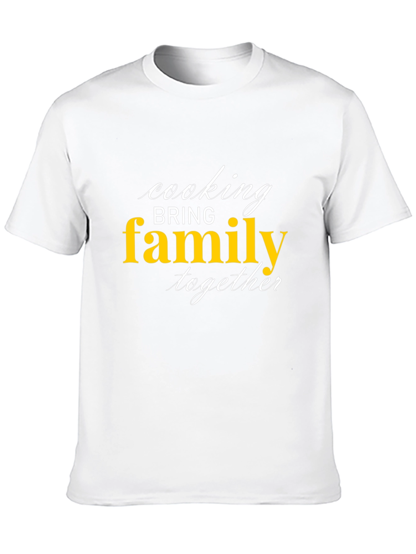 Cooking Brings Family Together Graphic Tee