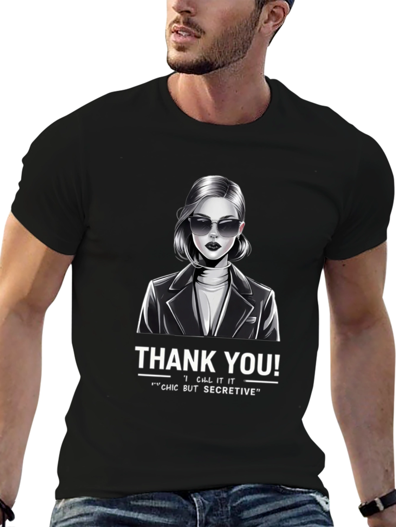 Chic & Secretive Graphic Tee