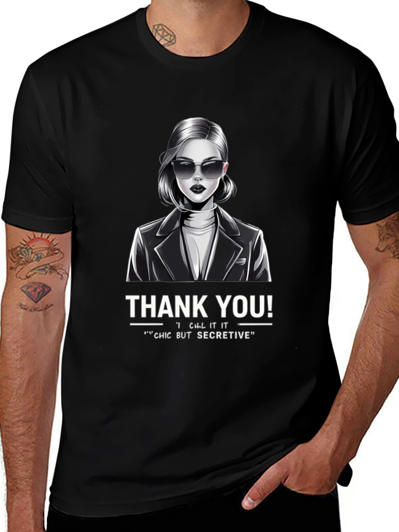 Chic & Secretive Graphic Tee