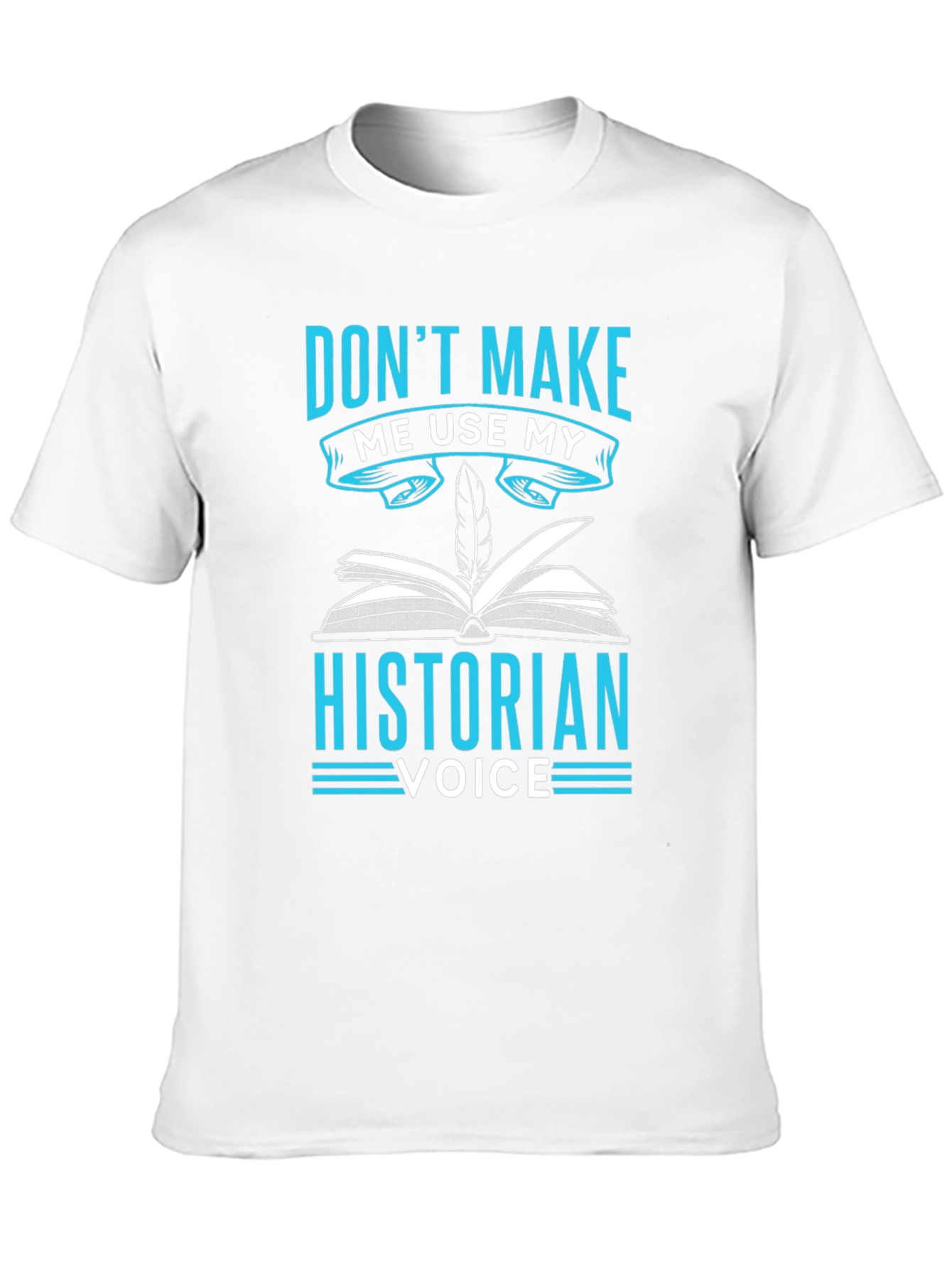 Historian Voice Graphic Tee - Soft Cotton Blend
