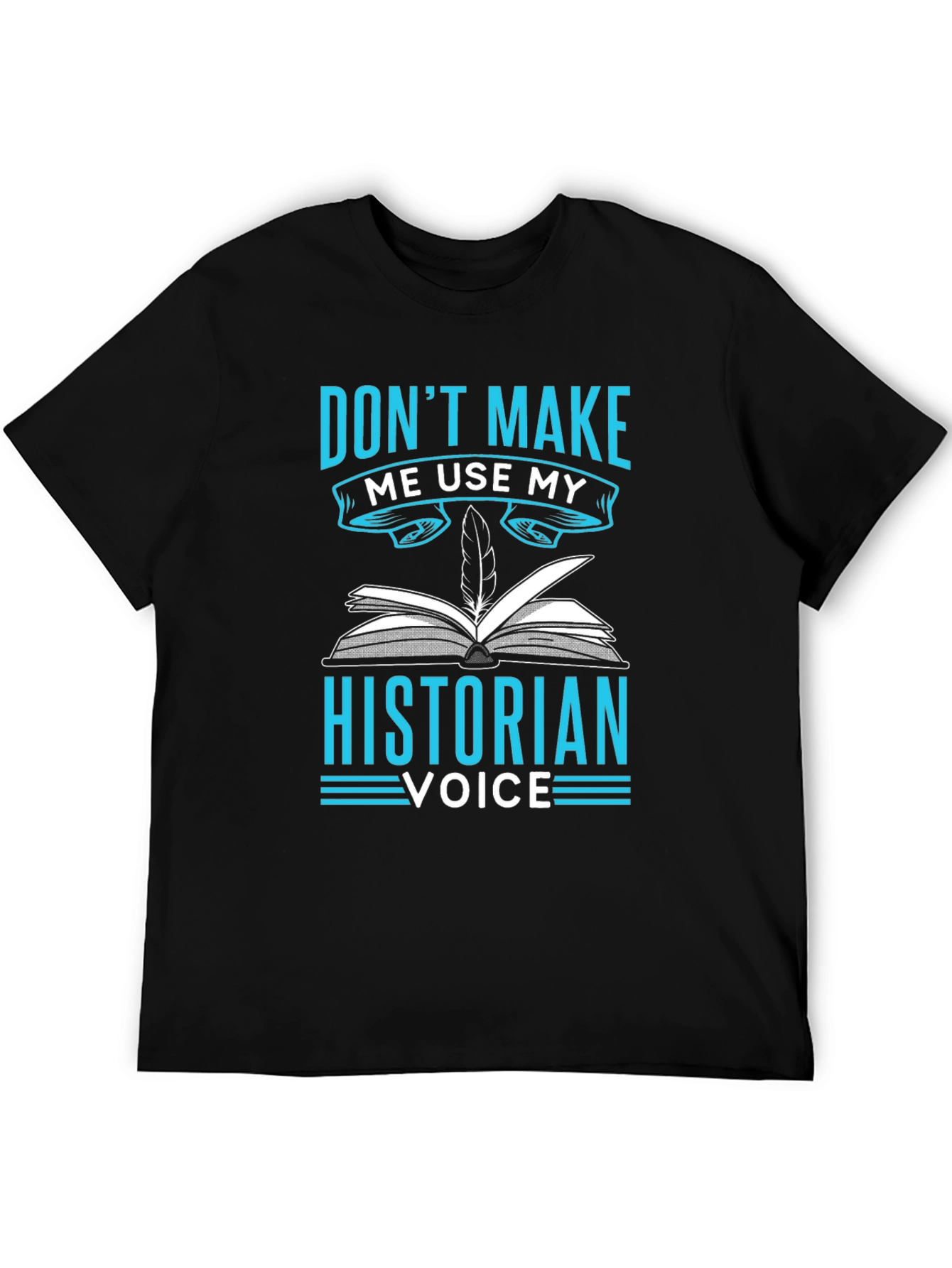 Historian Voice Graphic Tee - Soft Cotton Blend