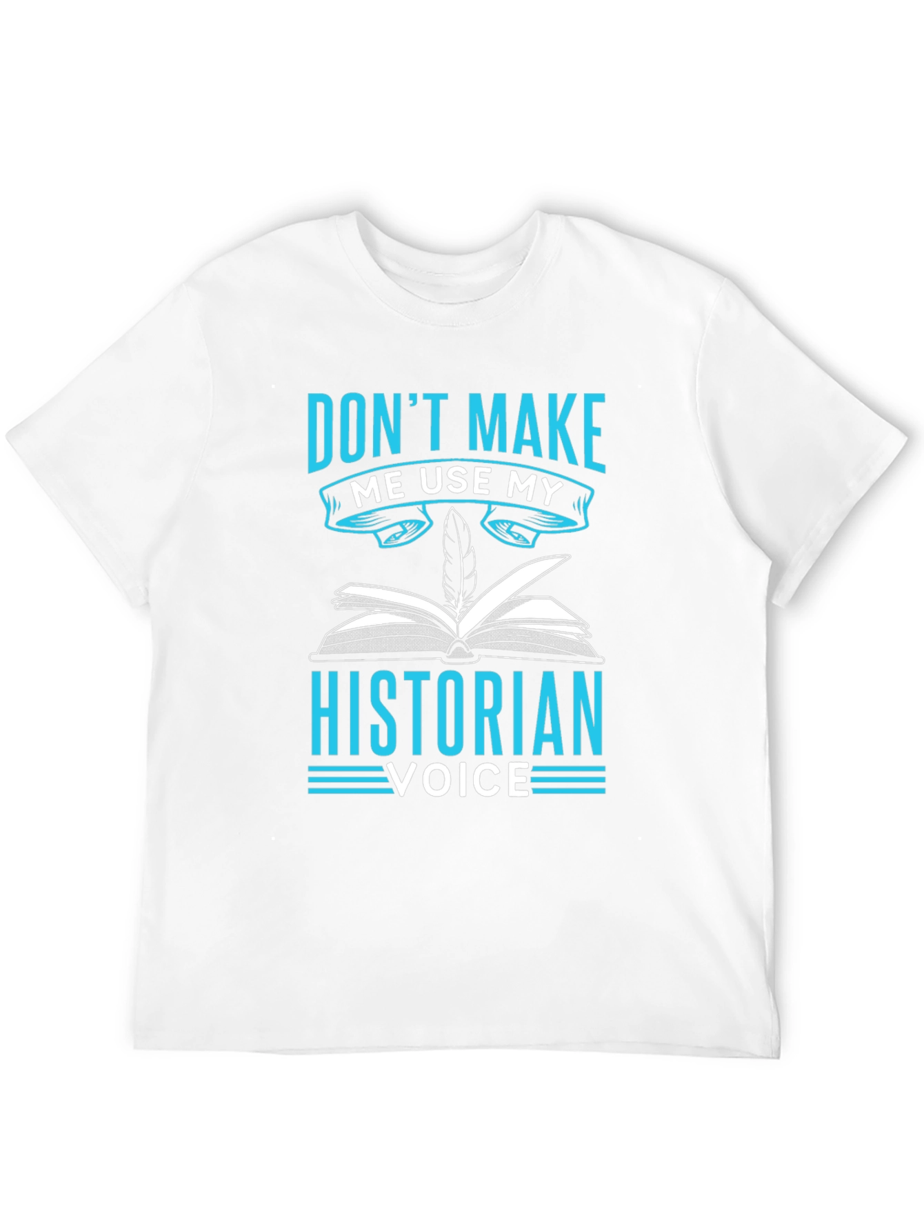 Historian Voice Graphic Tee - Soft Cotton Blend