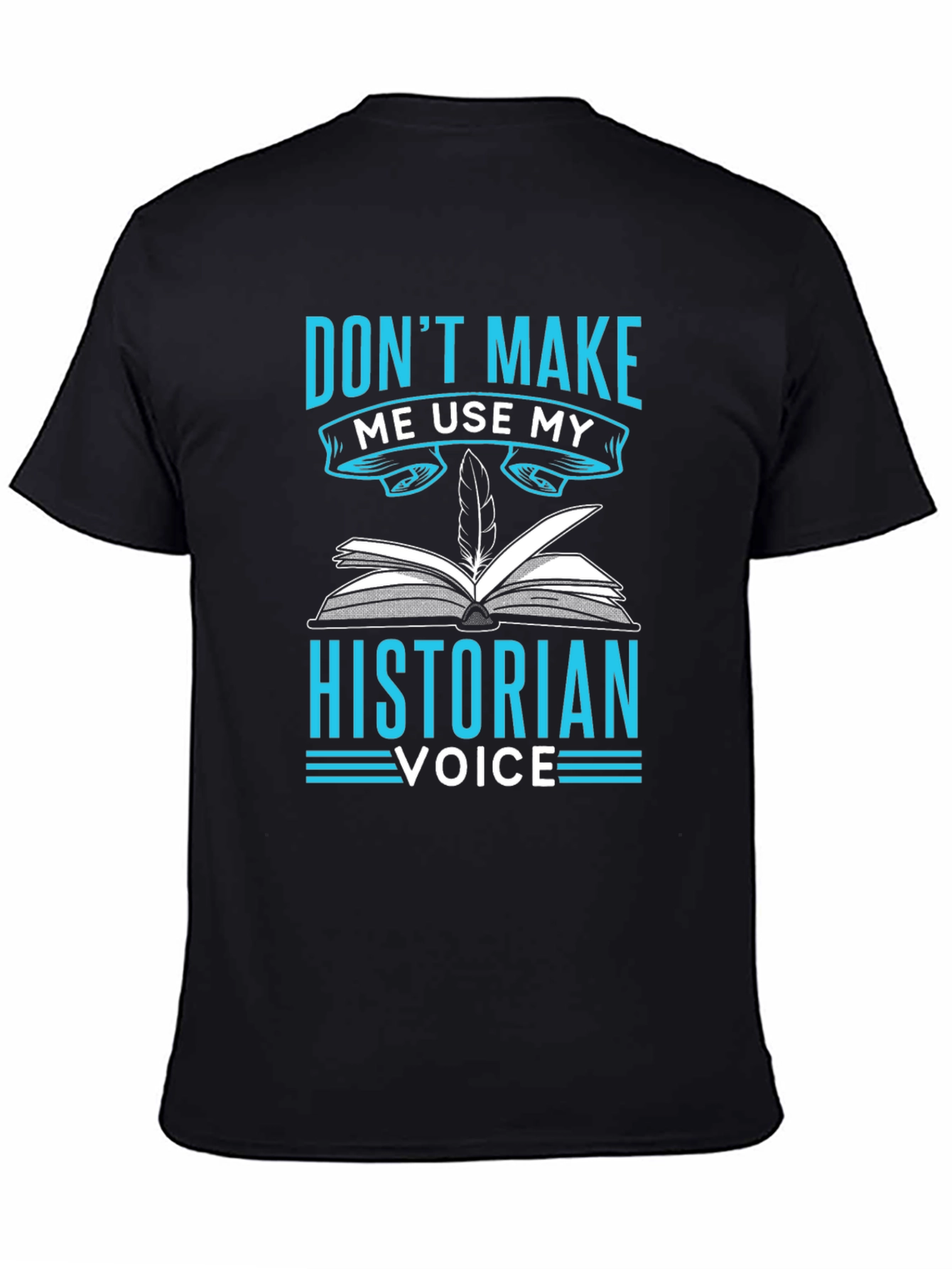 Historian Voice Graphic Tee - Soft Cotton Blend