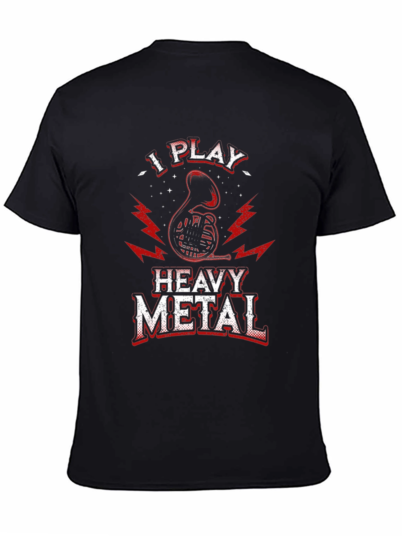 I Play Heavy Metal T-Shirt - Music Fan Apparel