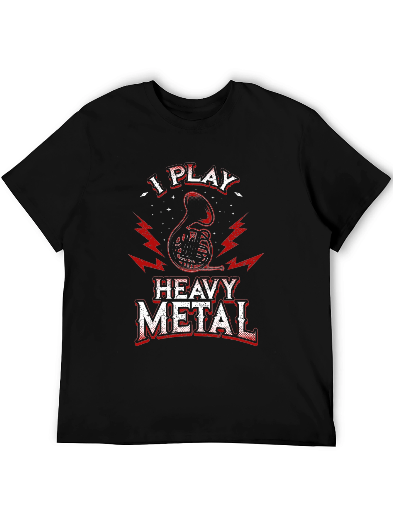 I Play Heavy Metal T-Shirt - Music Fan Apparel