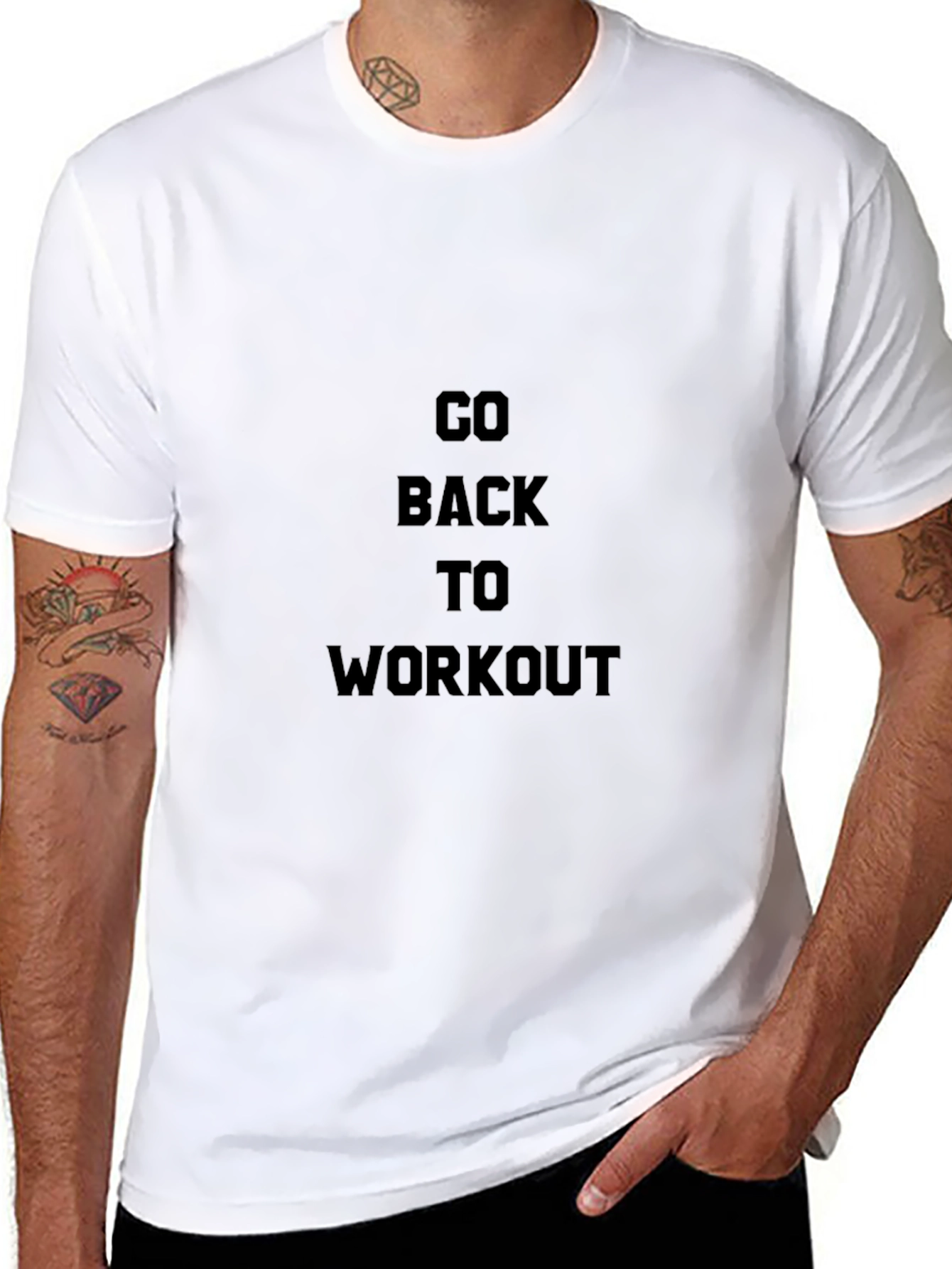 Go Back To Workout Graphic T-Shirt