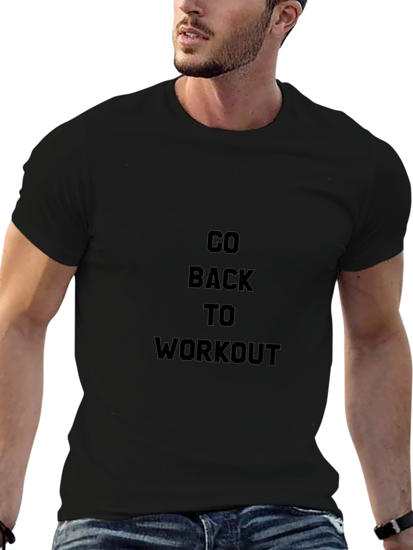 Go Back To Workout Graphic T-Shirt