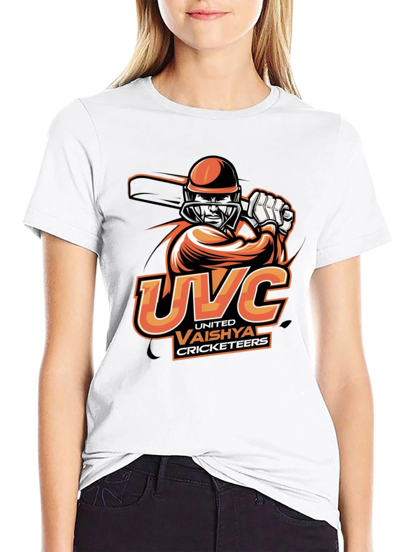 UVC United Vaishya Cricketers Graphic T-Shirt