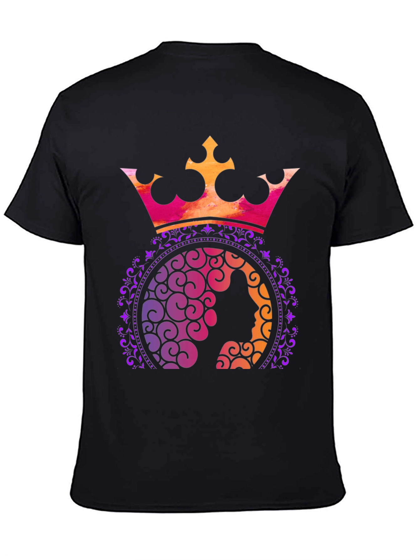 Queen Crown Graphic T-Shirt - Stylish Tee