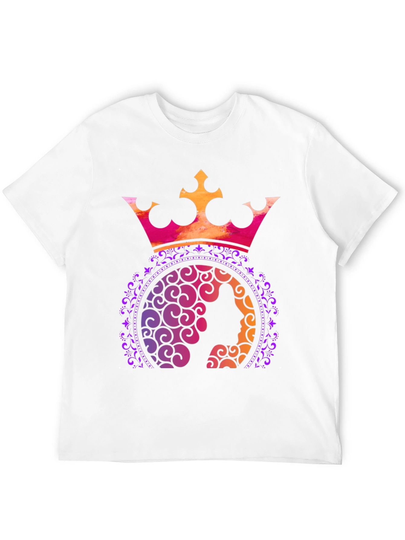Queen Crown Graphic T-Shirt - Stylish Tee