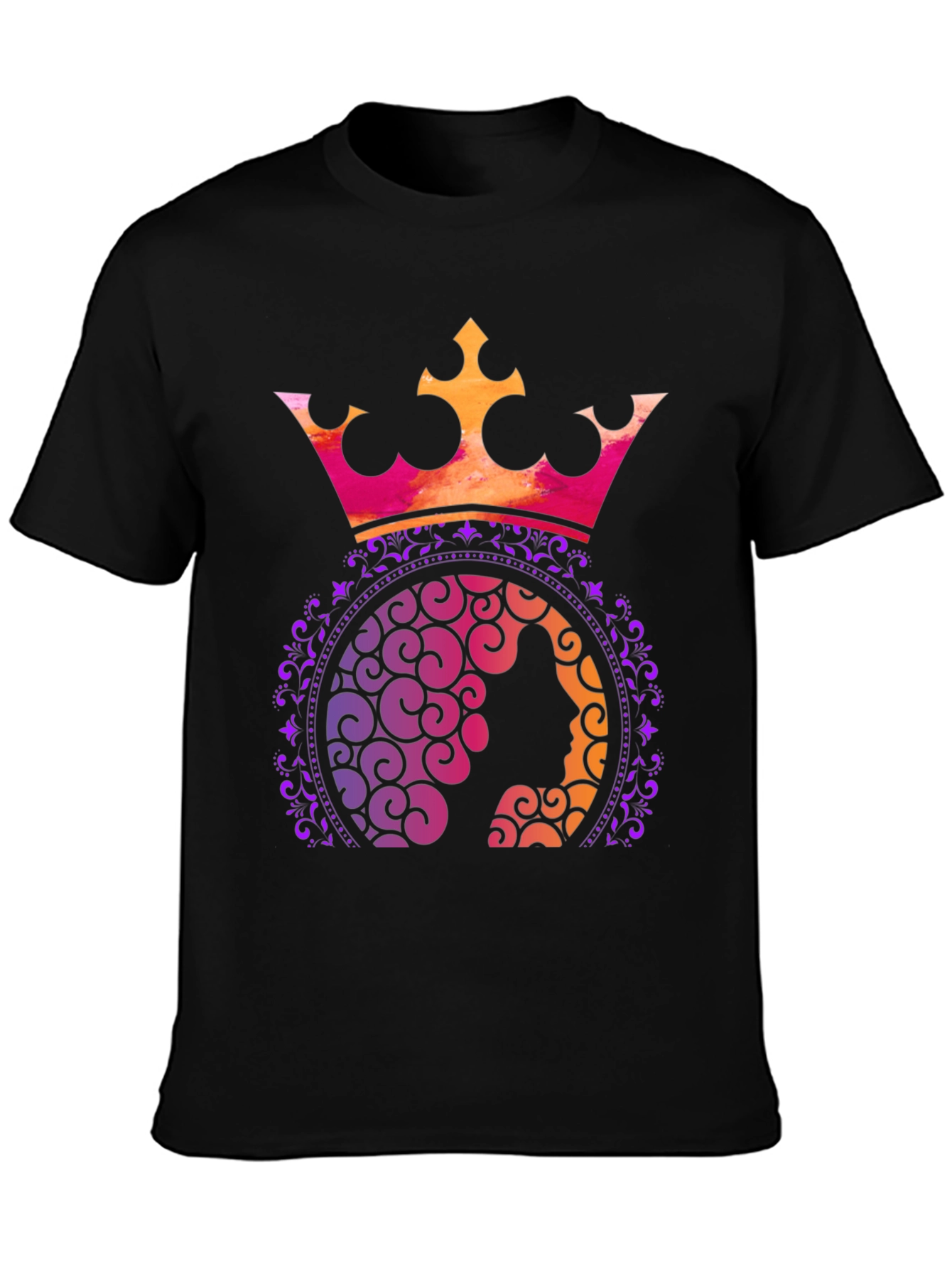 Queen Crown Graphic T-Shirt - Stylish Tee