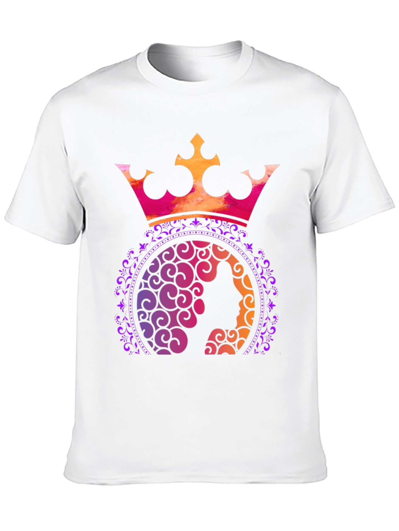 Queen Crown Graphic T-Shirt - Stylish Tee