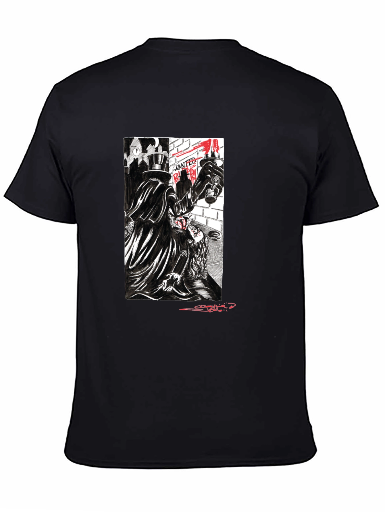Jack the Ripper T-Shirt - London Gothic Design