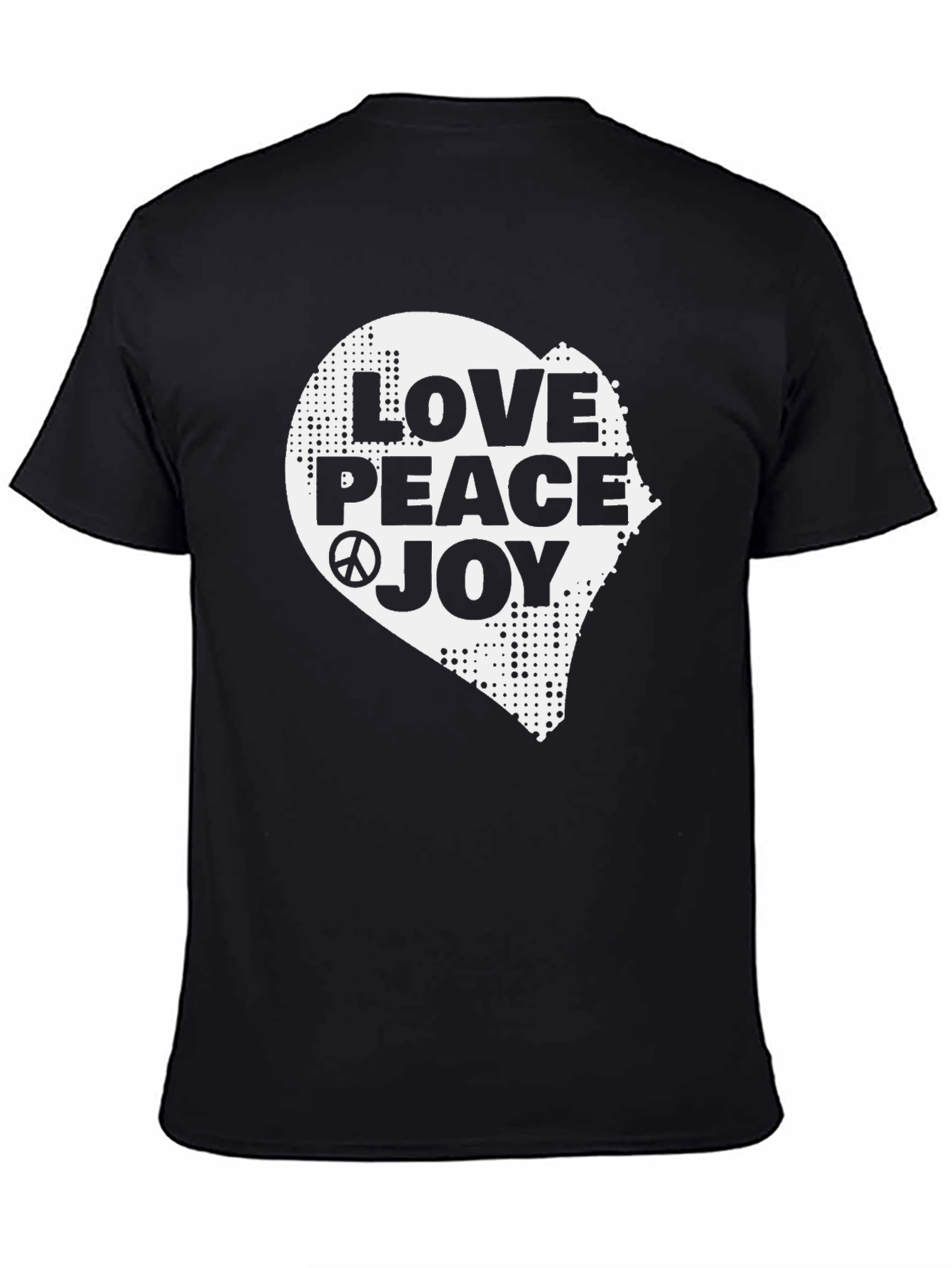 Love Peace Joy Graphic Tee - Trendy Comfort