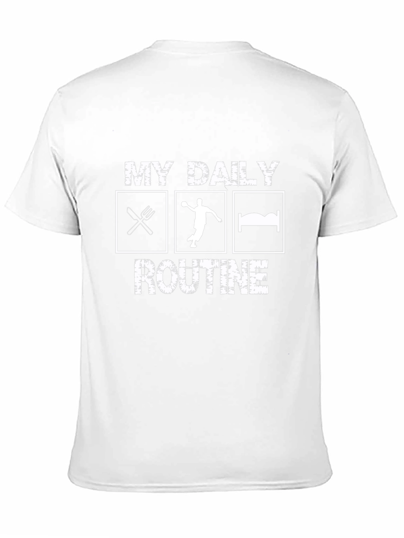 My Daily Routine Handball Graphic T-Shirt