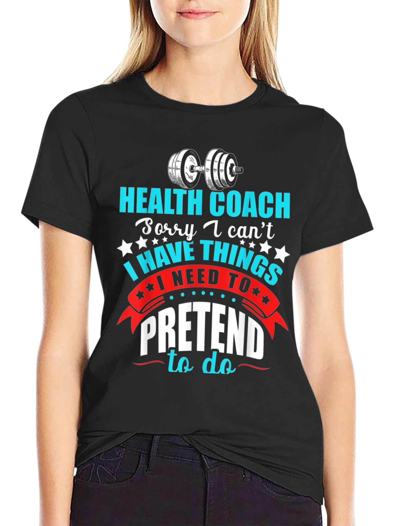 Health Coach T-Shirt - Funny Gym & Fitness Apparel