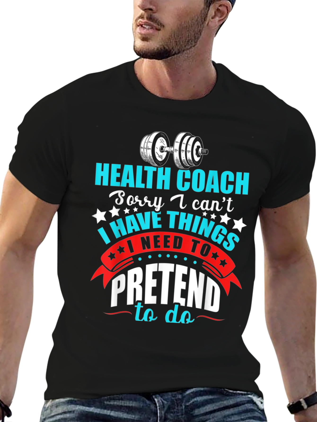 Health Coach T-Shirt - Funny Gym & Fitness Apparel