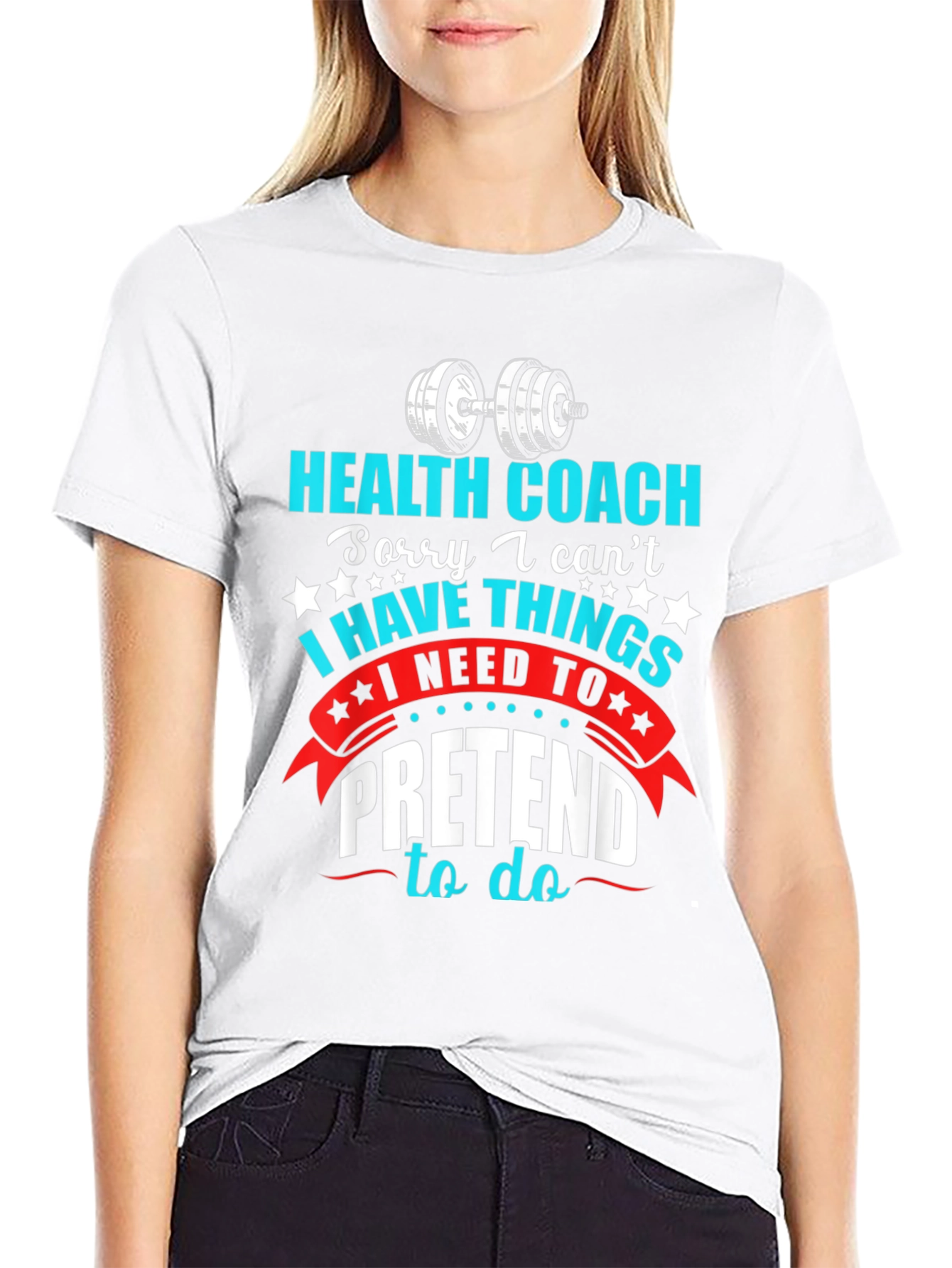 Health Coach T-Shirt - Funny Gym & Fitness Apparel