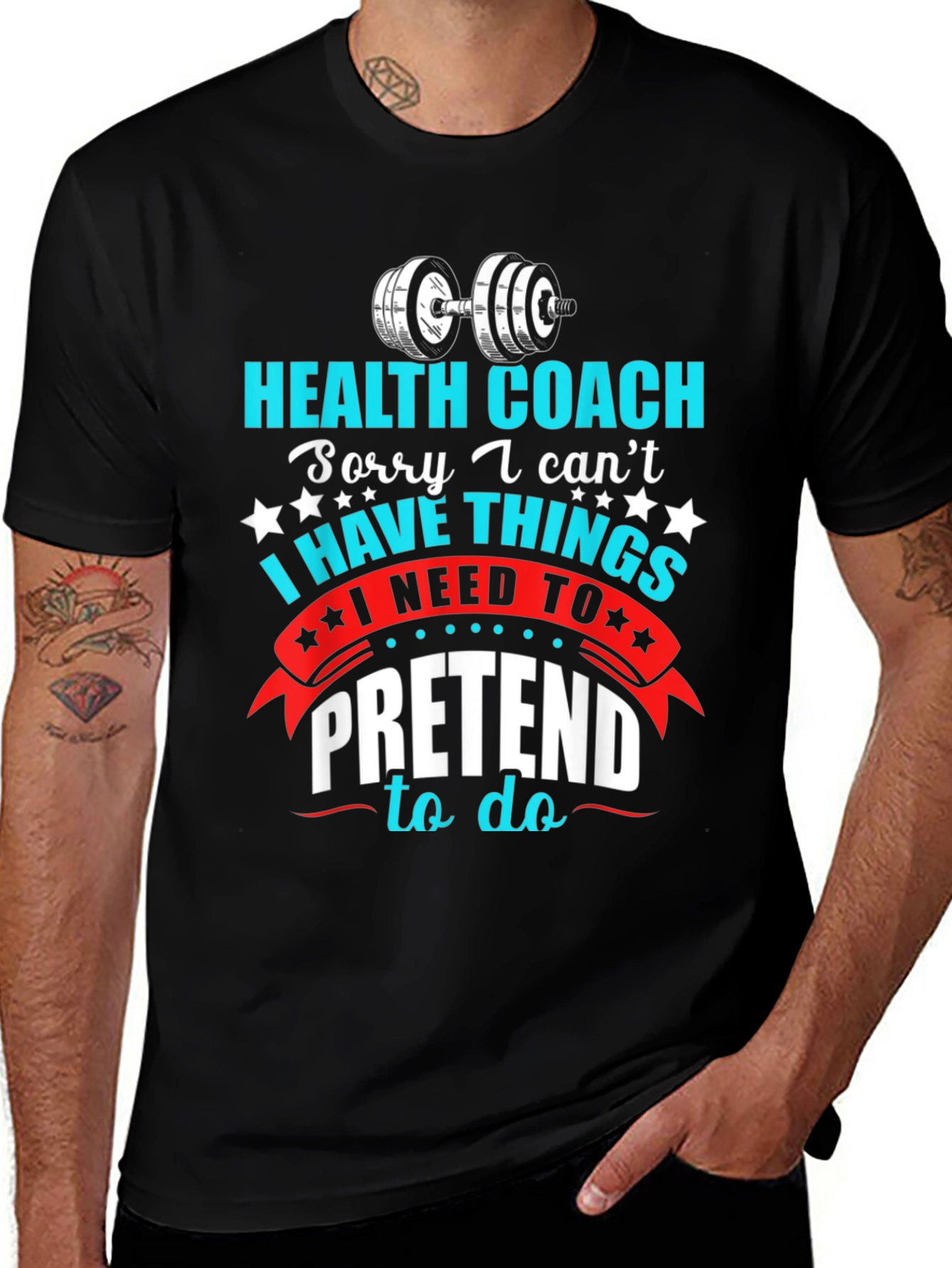 Health Coach T-Shirt - Funny Gym & Fitness Apparel