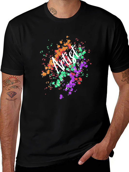 Artist Splatter Tee - Creative Expression Shirt